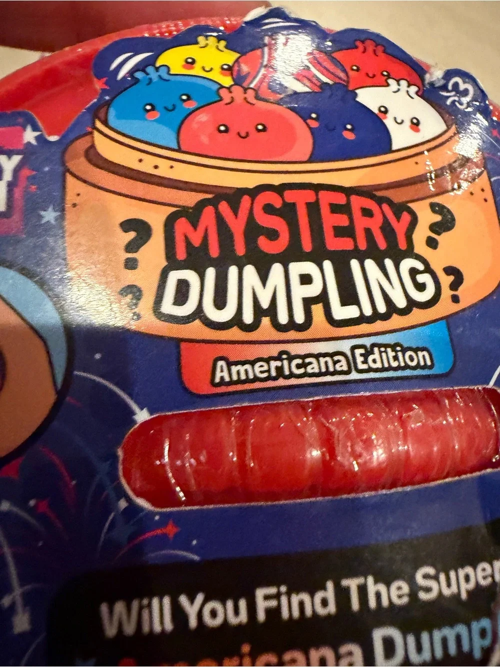 New Viral Mystery RMS Squishy Dumpling Crazy Fun Americana USA Limited Edition
